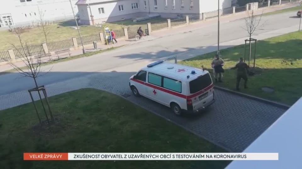 18. 03. 2020 VELKÉ ZPRÁVY: ZKUŠENOST OBYVATEL Z UZAVŘENÝCH OBCÍ S TESTOVÁNÍM NA KORONAVIRUS